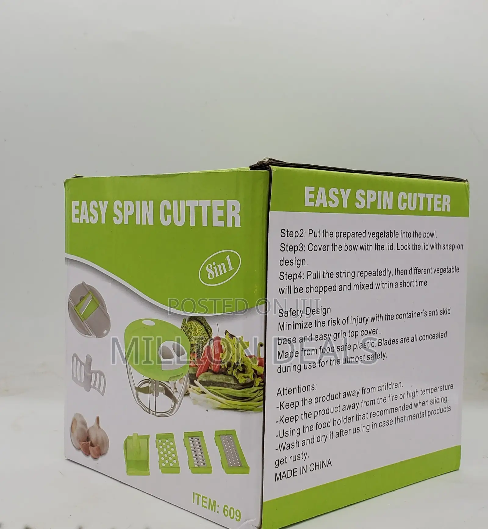 8in1 Easy Portable Spin Cutter