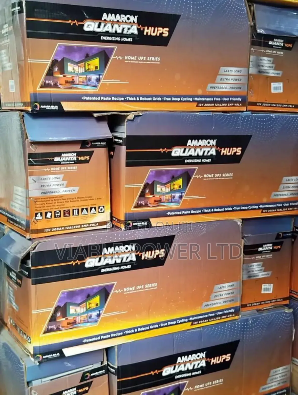 200ah 12v Amaron Quanta Very Effective and Reliable