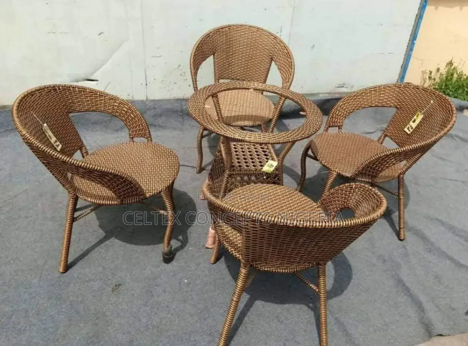 Garden Rattan Set