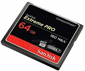 Sandisk Extreme Pro Compactflash Card 64GB