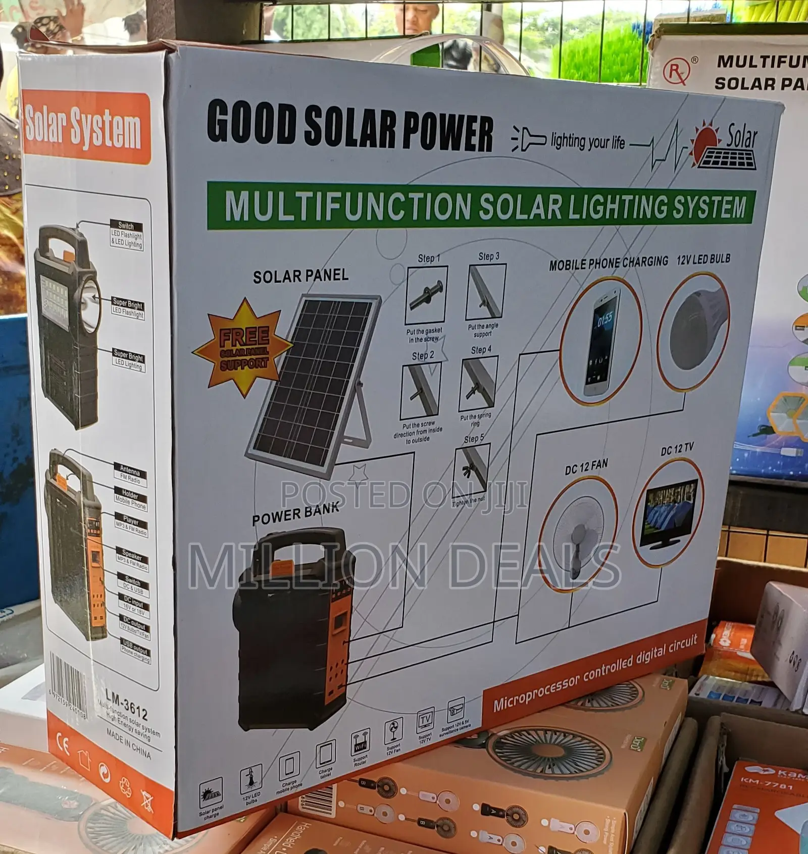 Unique Multifunction Power Solar System