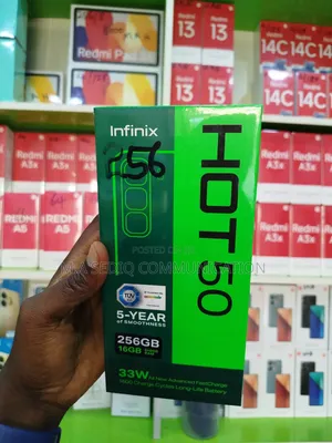 New Infinix Hot 50 256 GB Gray