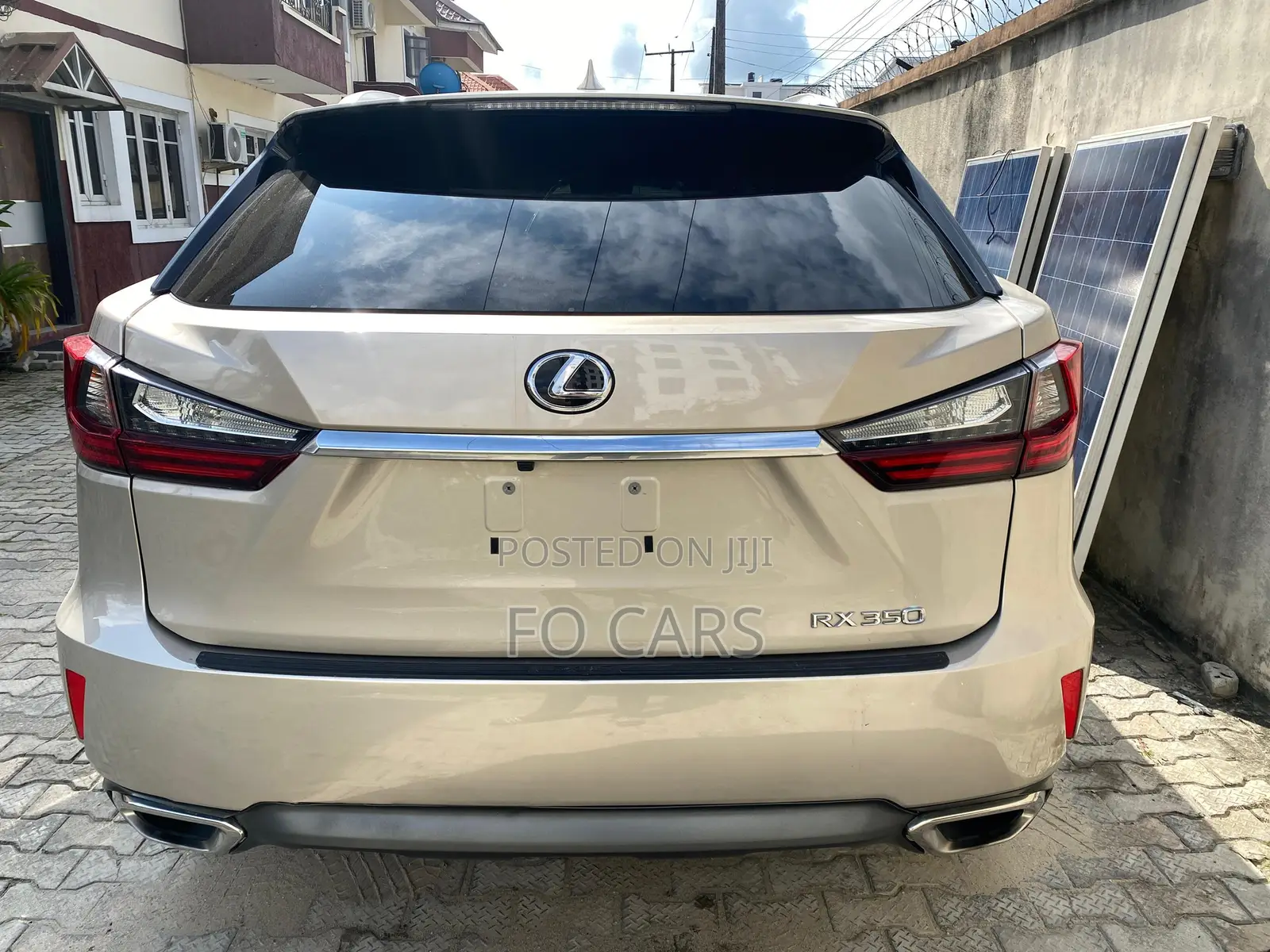 Lexus RX 350 AWD 2016 Gold