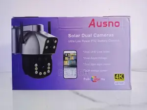 Ubox Solar Dual CCTV Camera (Payment on Delivery)