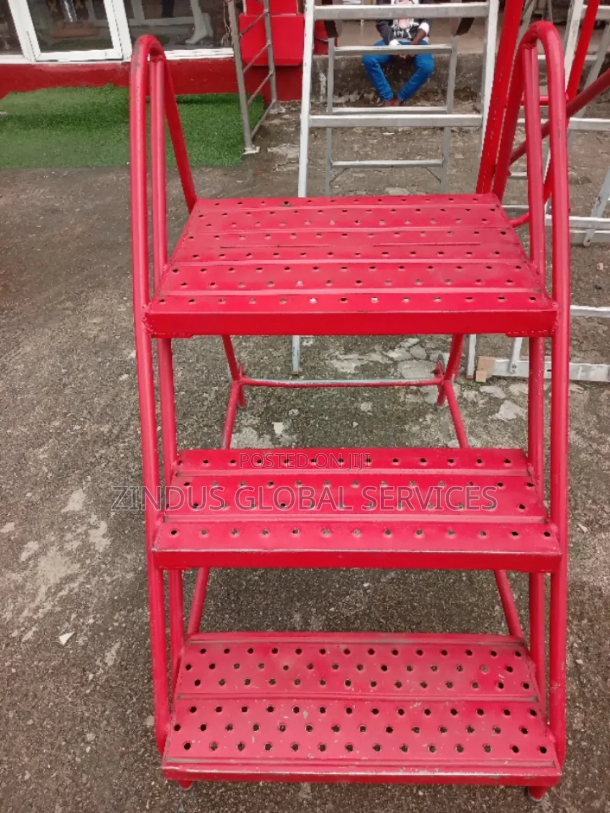3 Step Warehouse Ladder