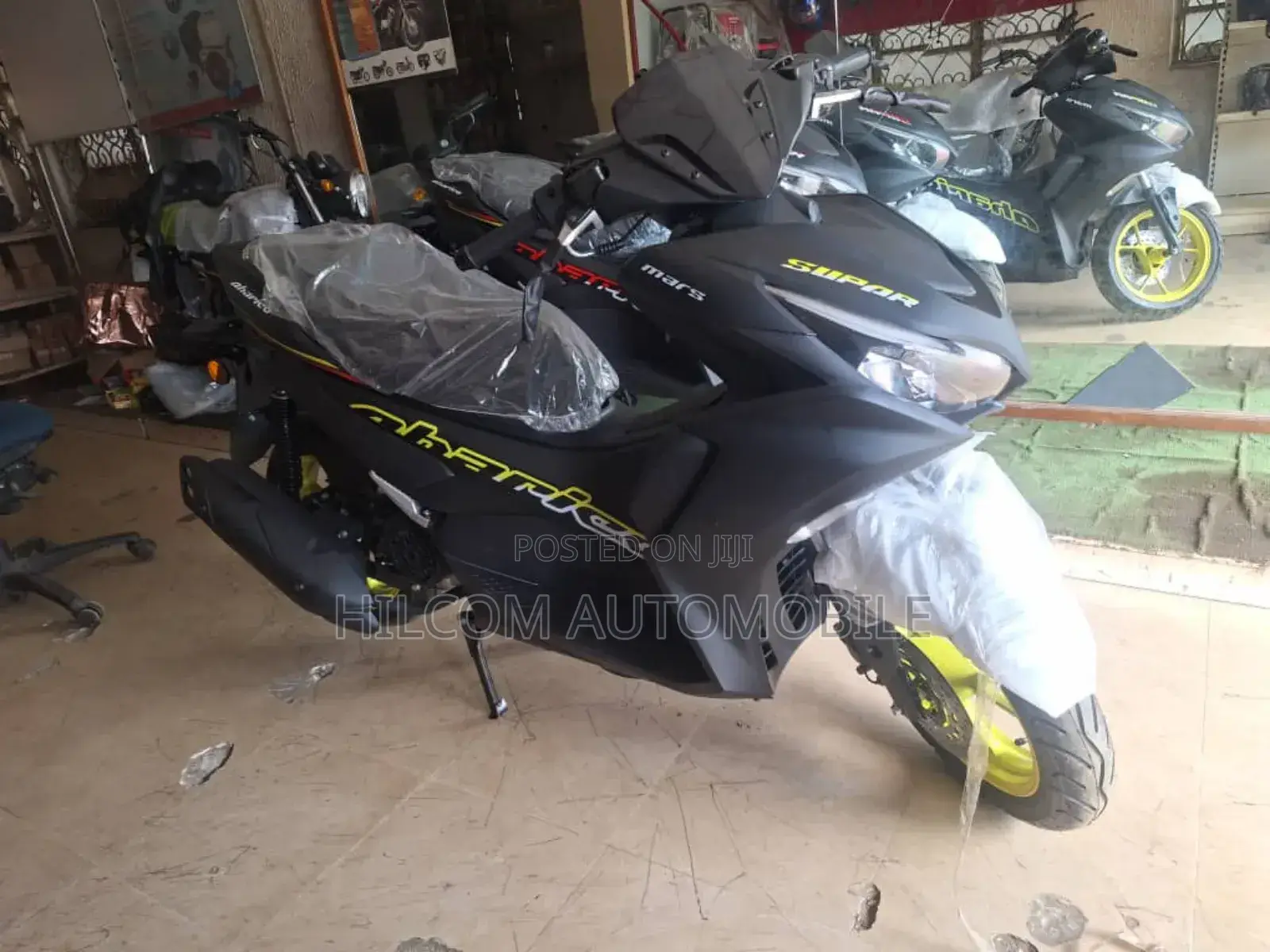 New Motorcycle 2025 Black