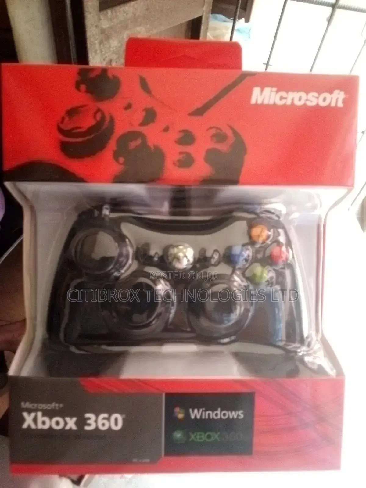 Xbox 360 Microsoft - Wired Controller - Black
