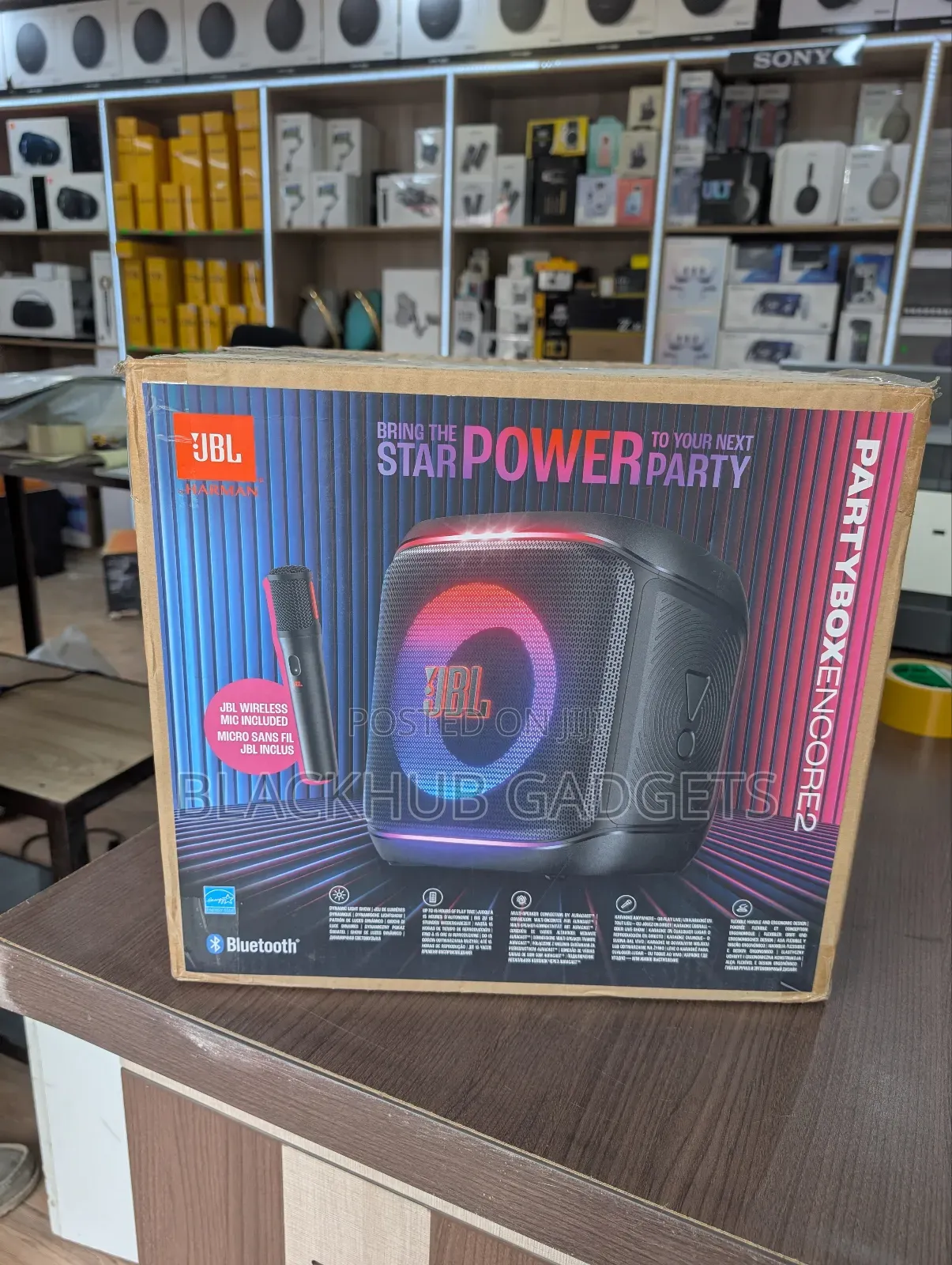 JBL Partybox Encore2 With Mic