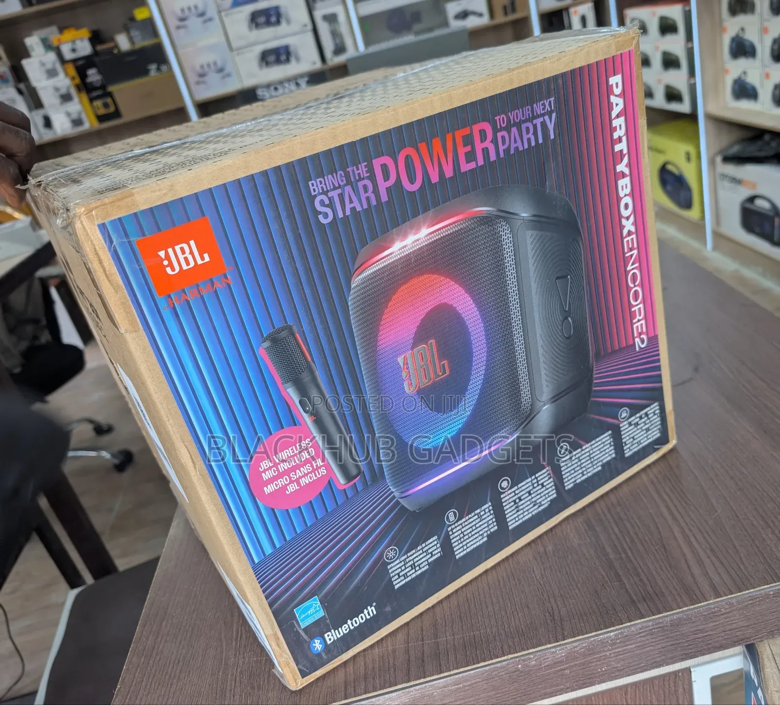 JBL Partybox Encore2 With Mic