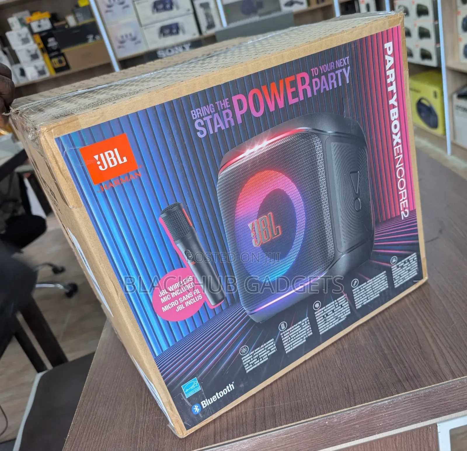 JBL Partybox Encore2 With Mic