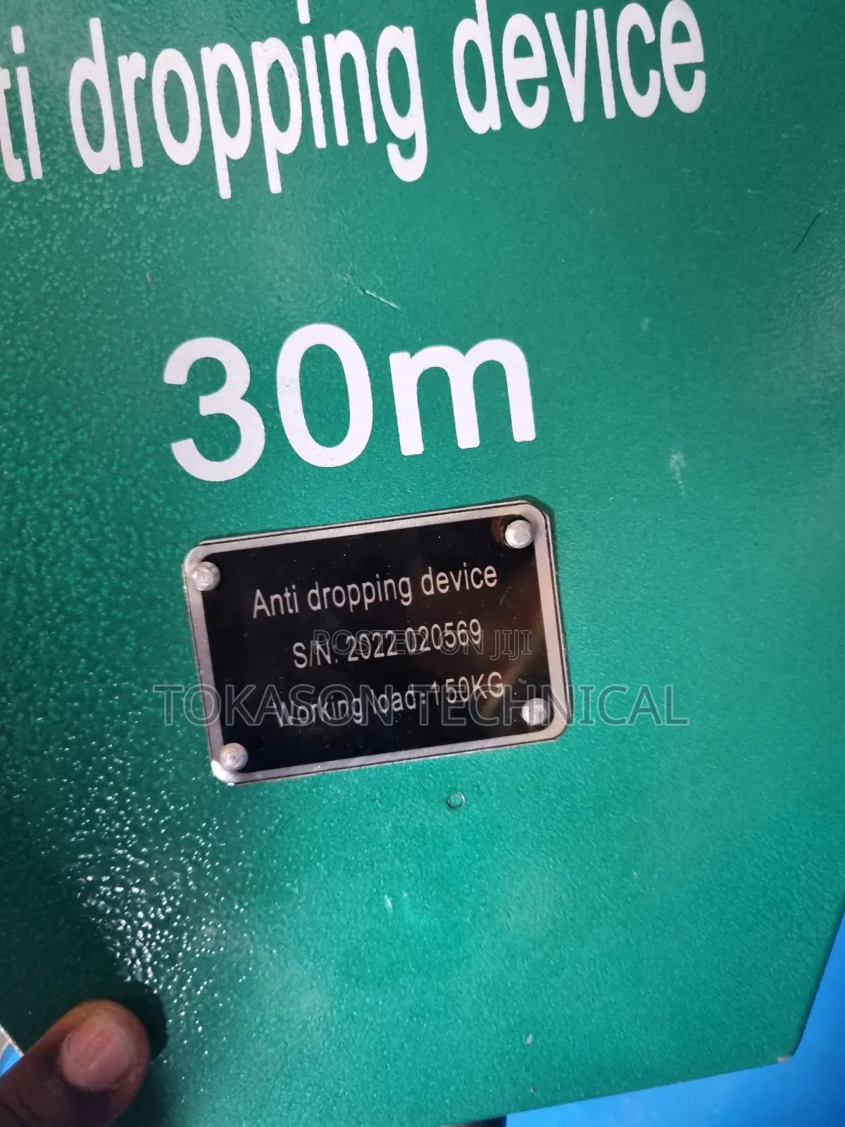 Toyo Anti-Dropping Device, Fall Arrestor 30m