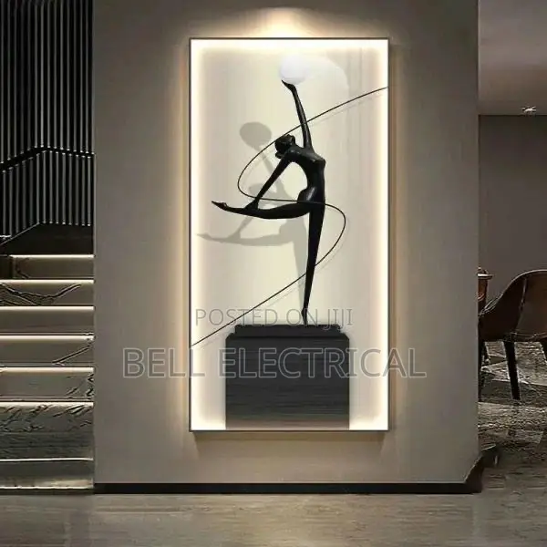 70cm by 140cm Modern Abstract Figure Portrait