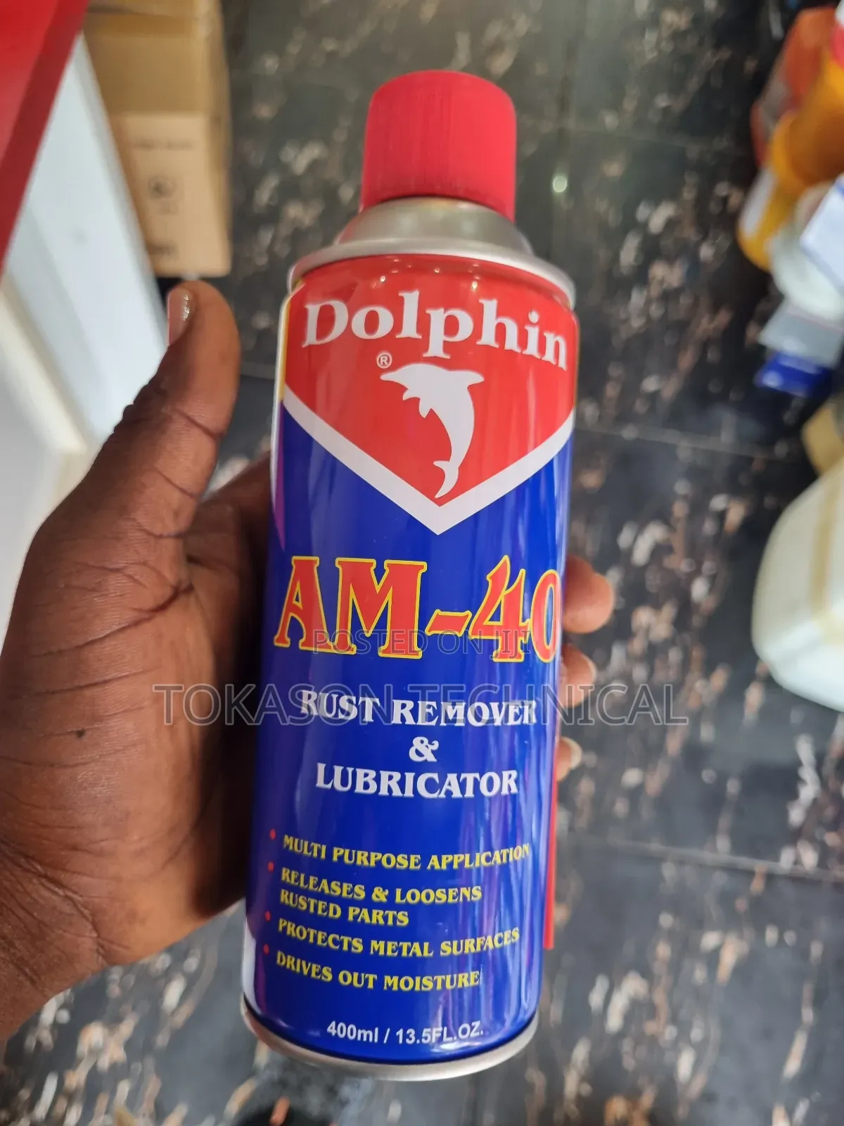 Dolphin Am-40 Rust Remover Lubricator,