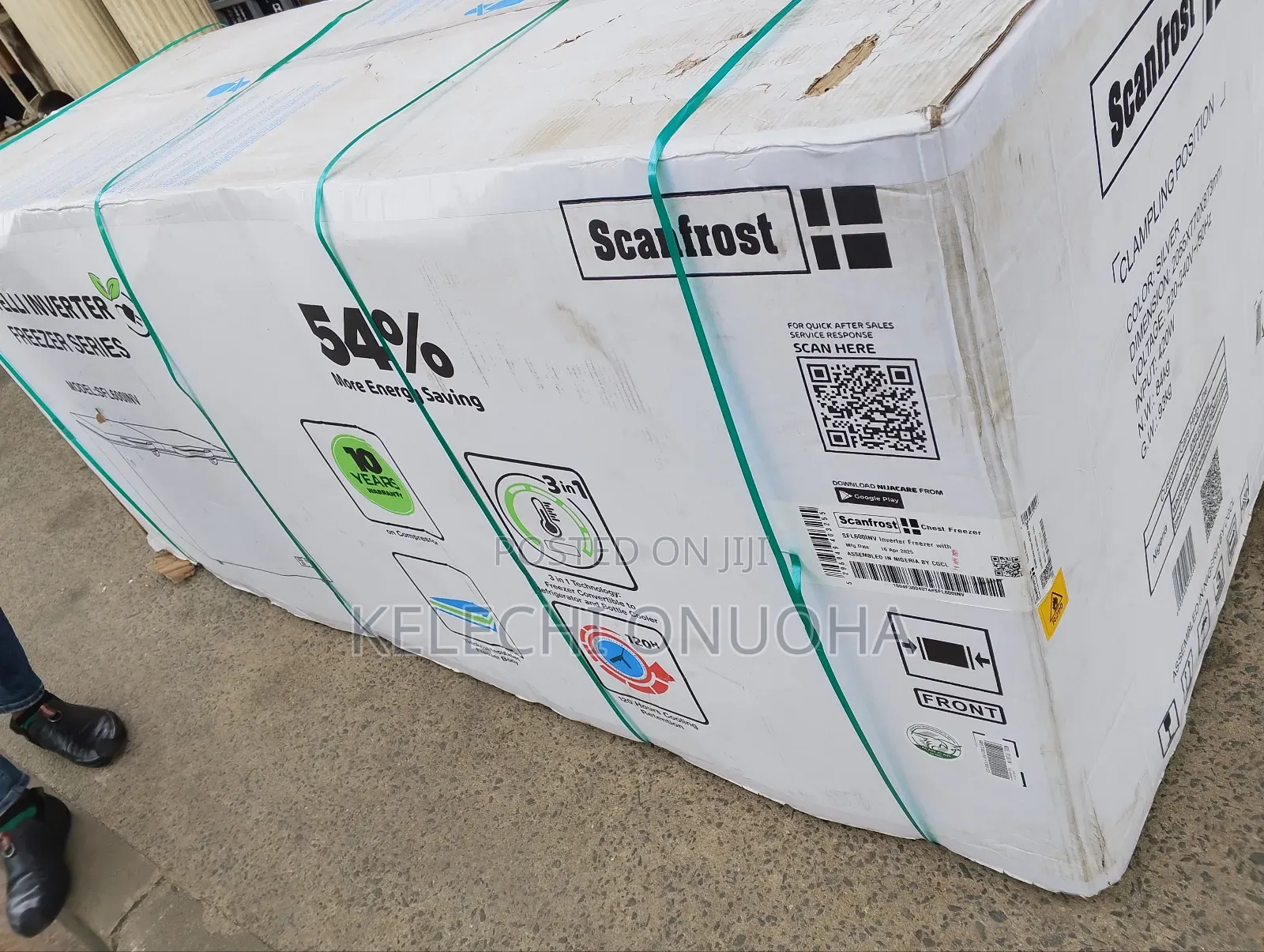Scanfrost Inverter Deep Freezer Biggest Size