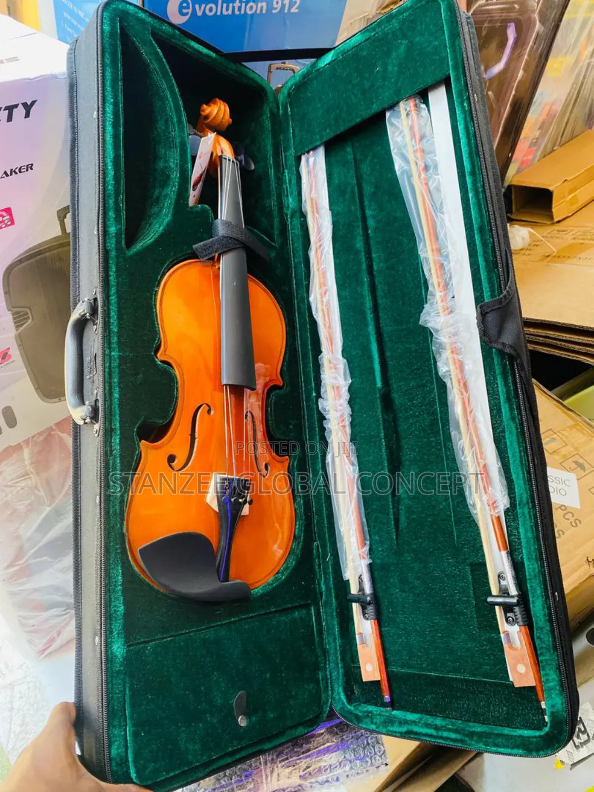 Classic Audio 4/4 Violin With 2bow 2rosin