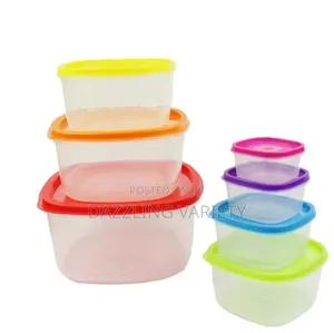 7 in 1 Rainbow Refrigerator Crisper Bowl Set