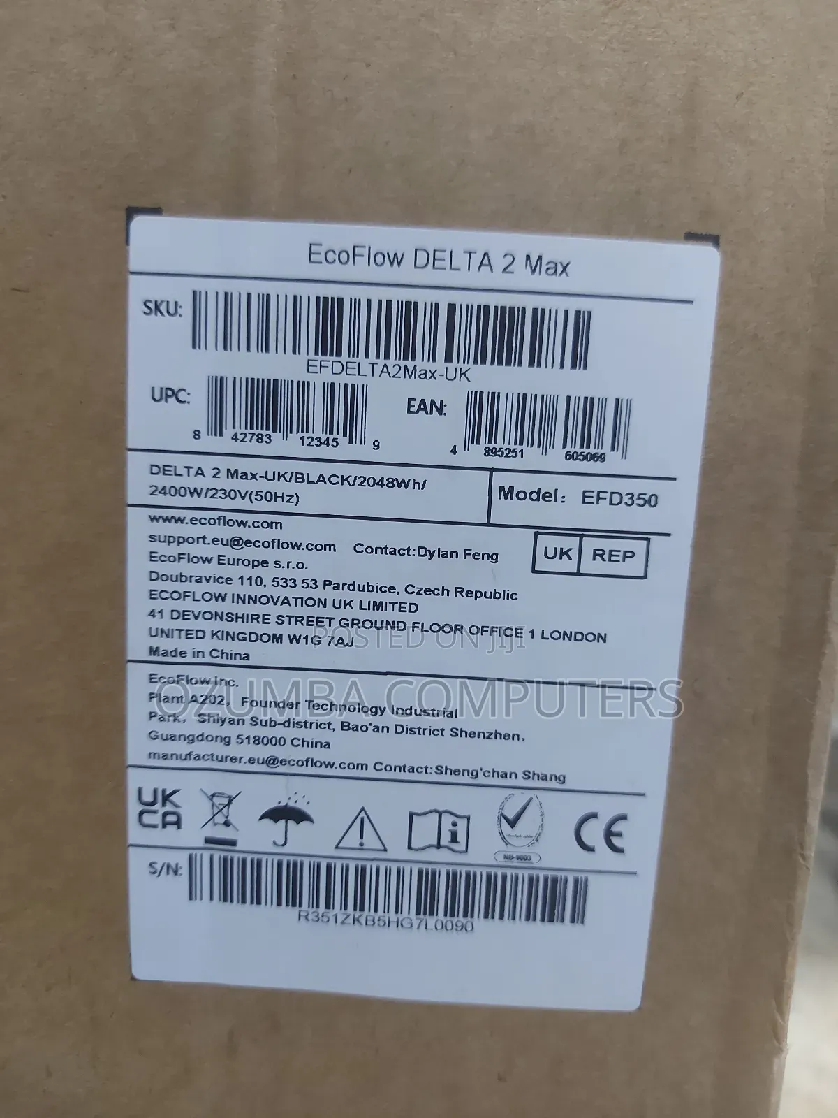 Ec Ecoflow Delta 2 Max Portable Power Station