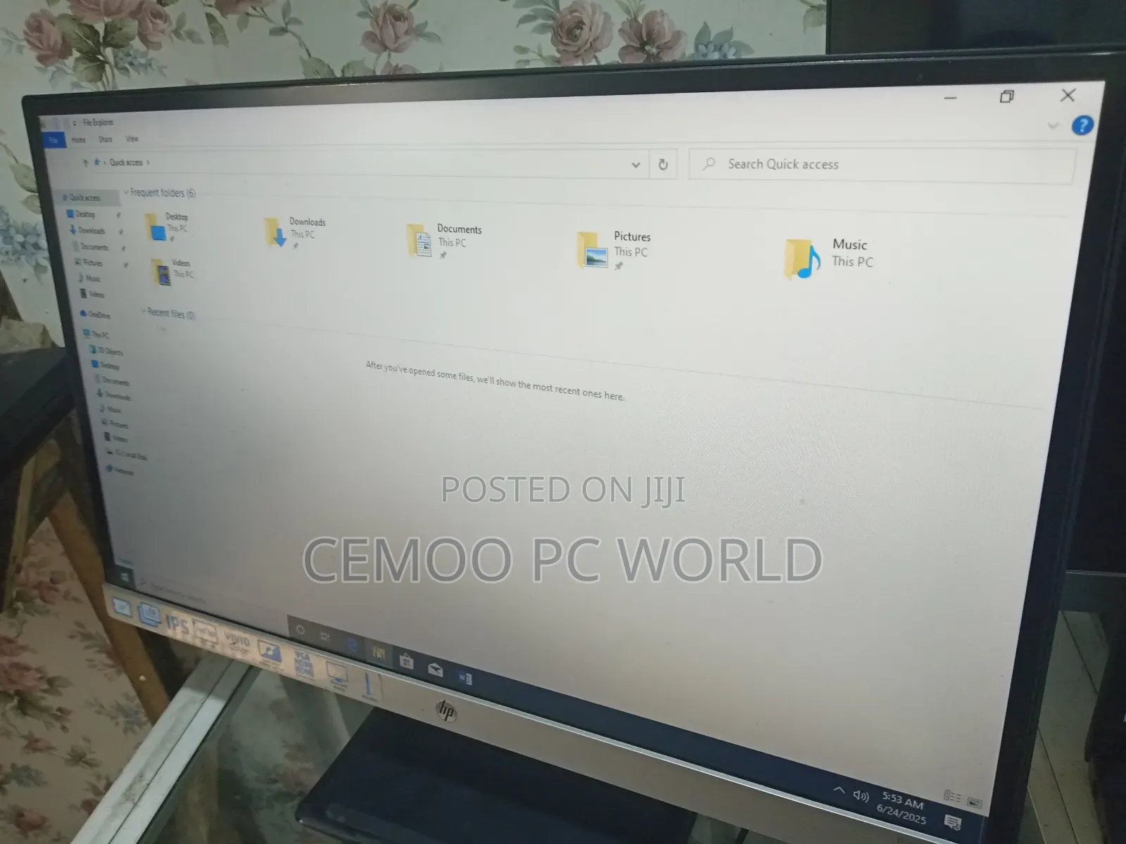 Hp 23" Frameless Monitor
