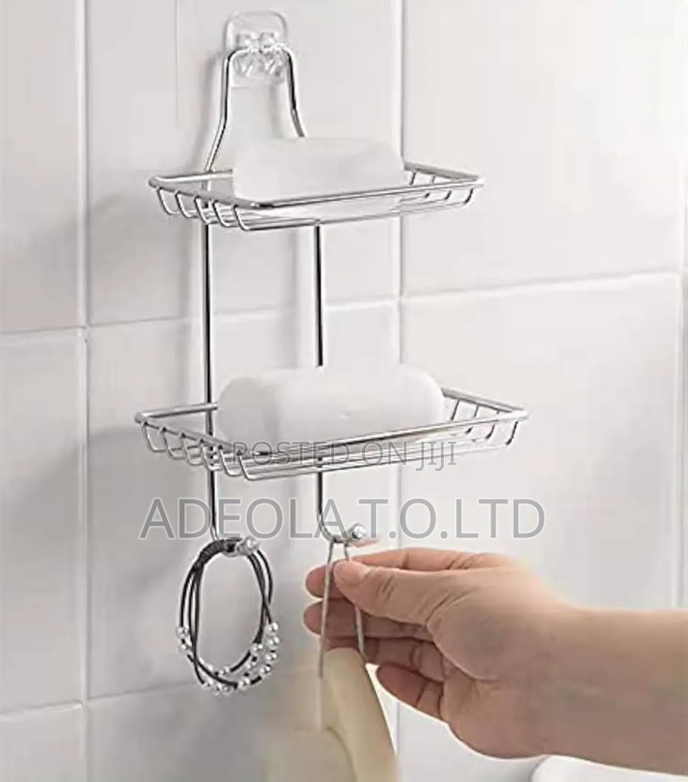 Double Layer Steel Soap Holder