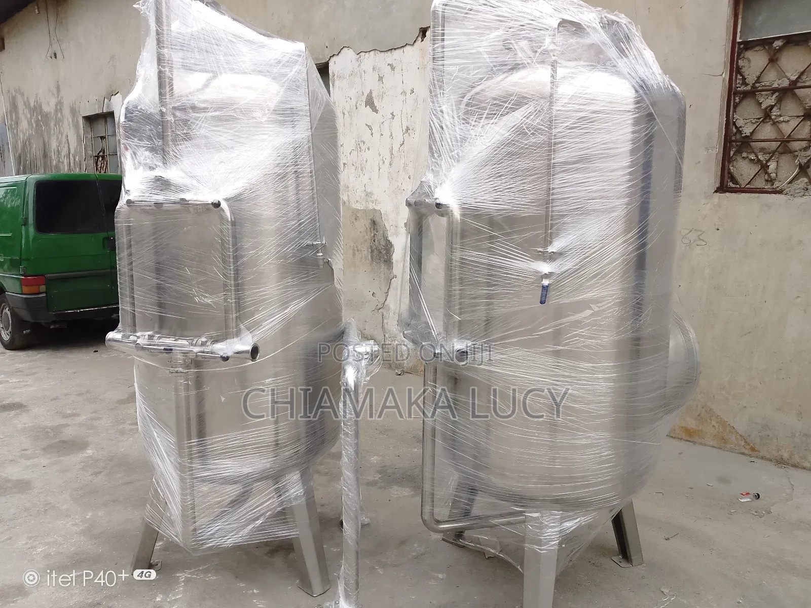 Water Treatment Stainless Cylinder