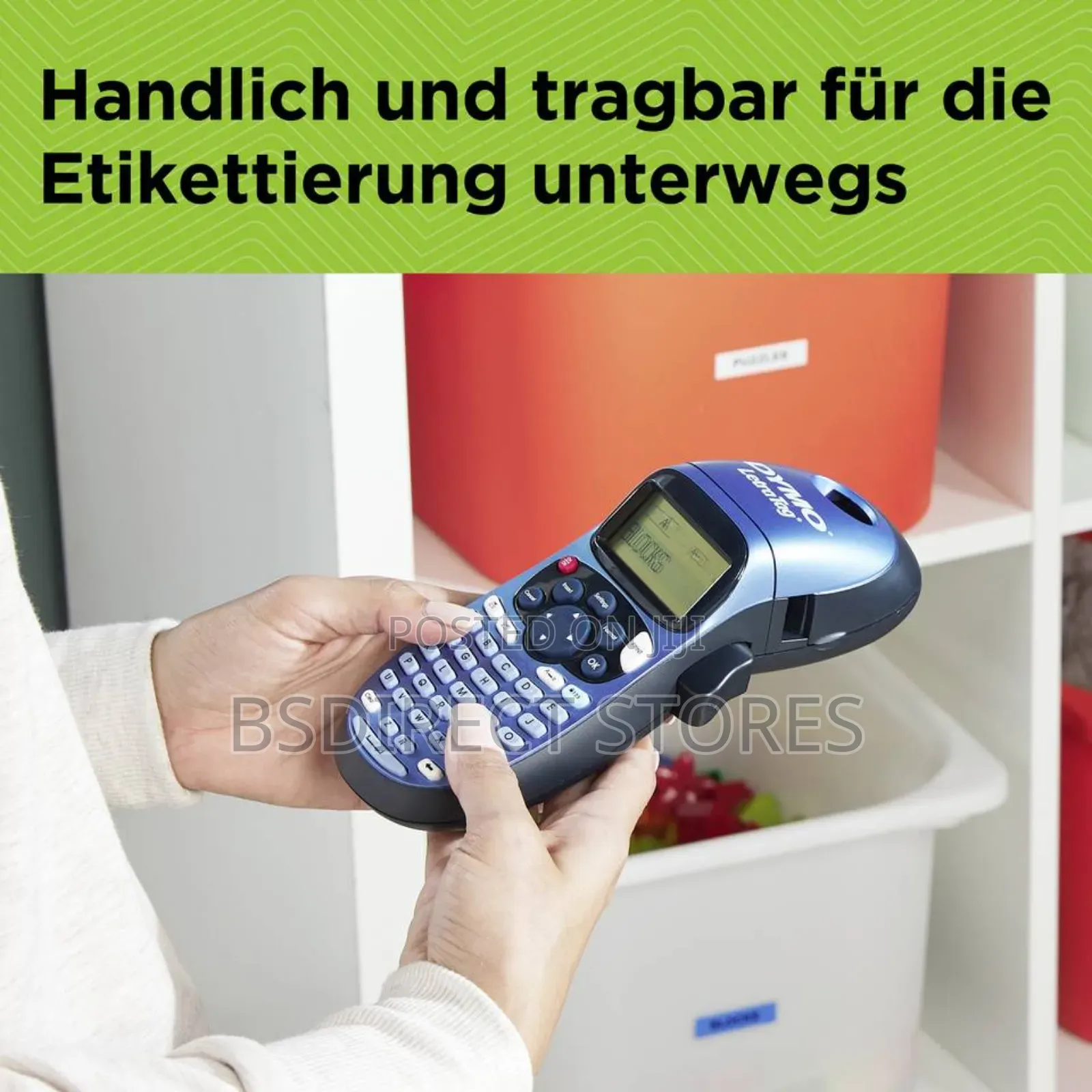 Dymo Letra Tag 100 H Handheld Labelmaker Black
