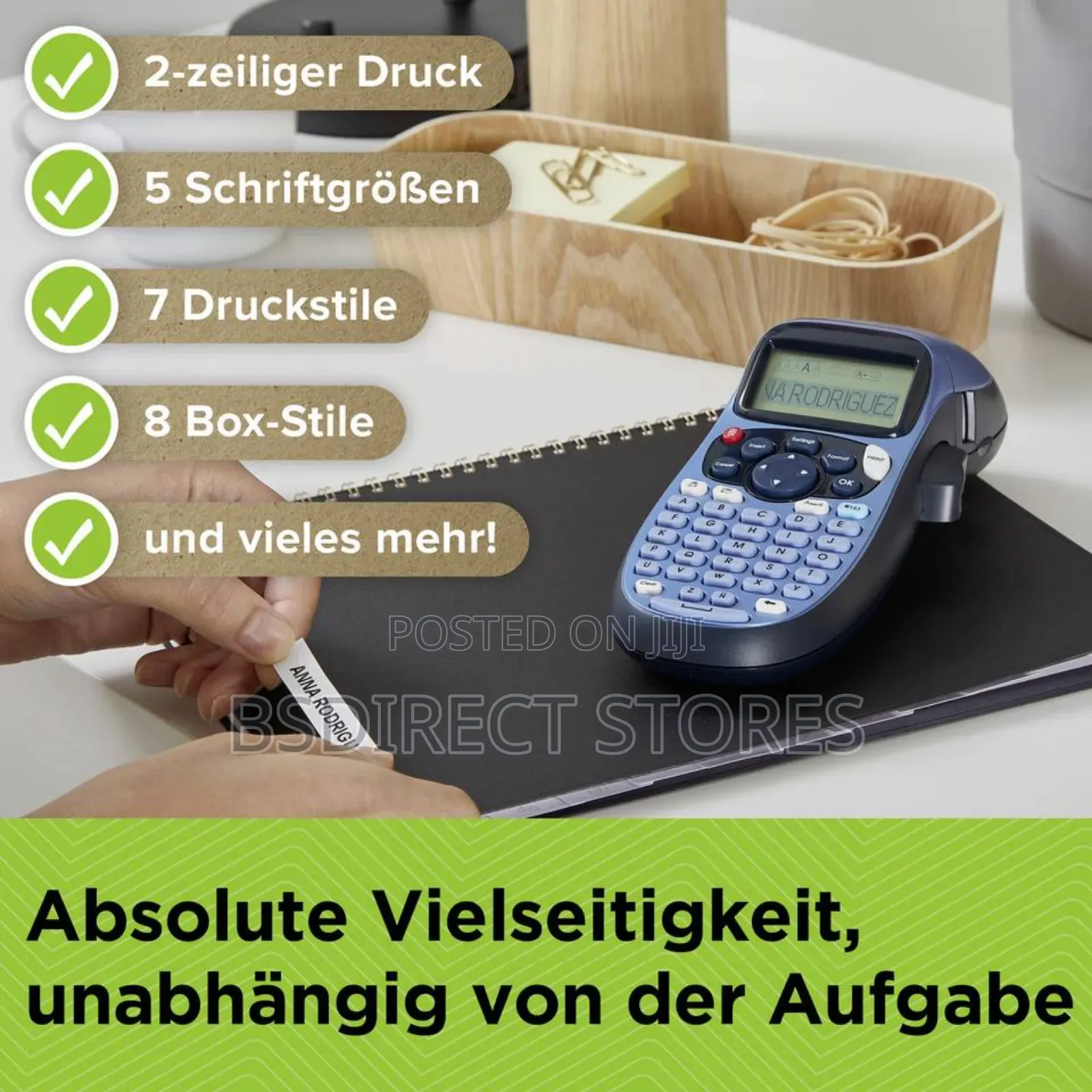 Dymo Letra Tag 100 H Handheld Labelmaker Black