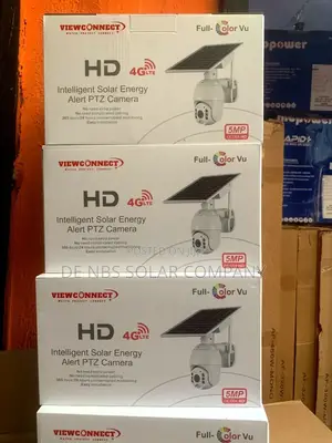 Intelligent V380pro Single Lens Solar CCTV Alert Camera