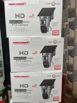 Ubox Ptz 4g Solar Cctv Camera 360° Outdoor