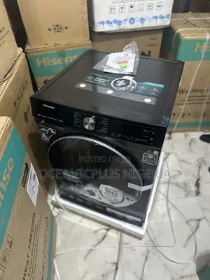 Hisense Chromeclean 12kg/8kg Washer and Dryer.
