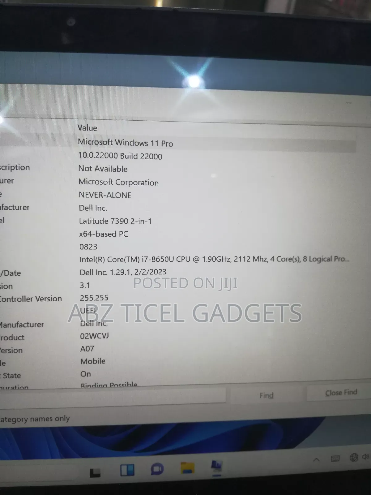 Laptop Dell Latitude 7390 16GB Intel Core I7 SSD 512GB