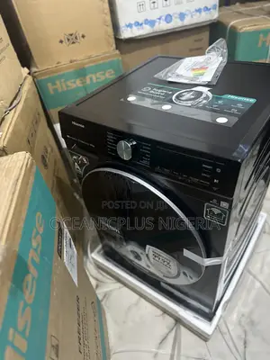 Hisense Midnight Wash 12kg/8kg Washer and Dryer.