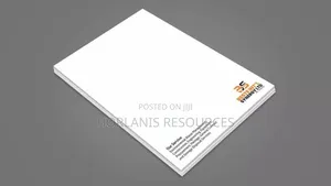 Banner, Exc Book ,Flyers, Letterhead Receipts Invoice