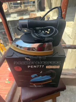 Penguin Bottle Type Gravity Steam Iron + Teflon Plate