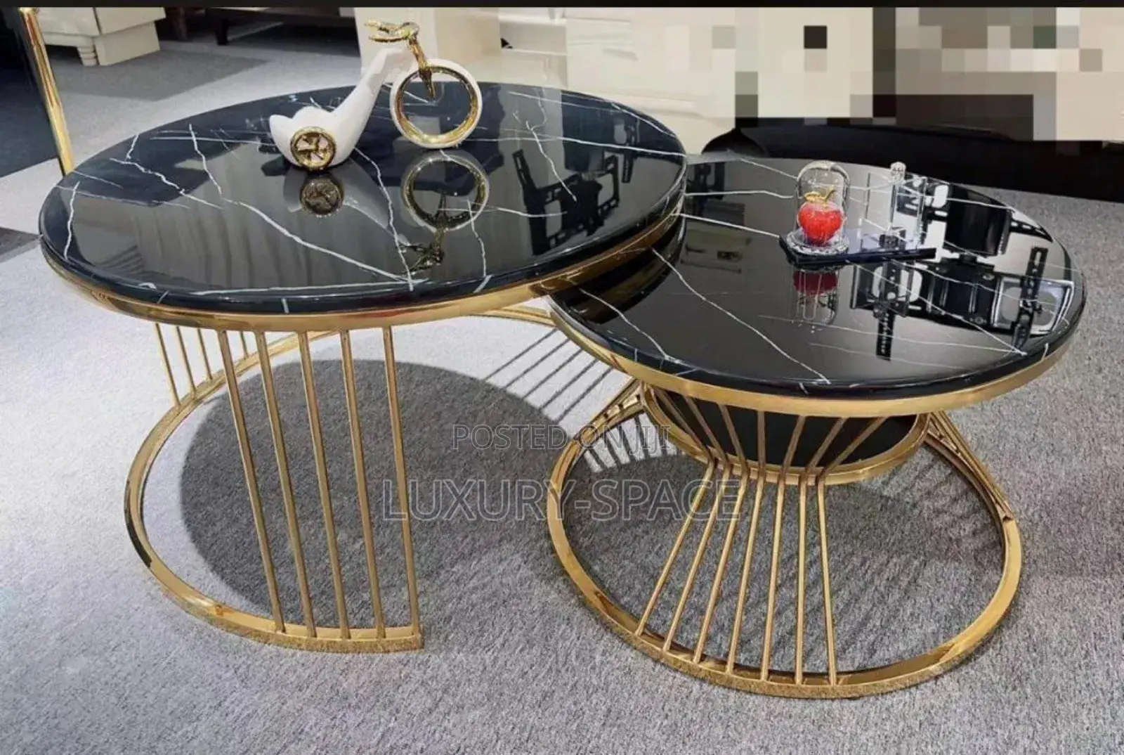 New Model Marble Centre Table Set