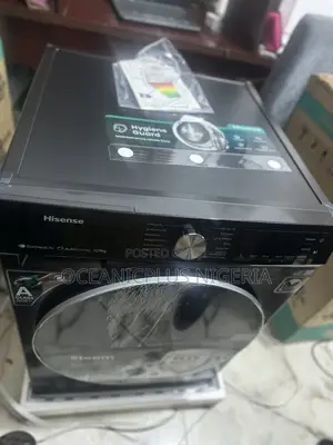 Hisense Rapiddry 12kg/8kg Washer and Dryer.