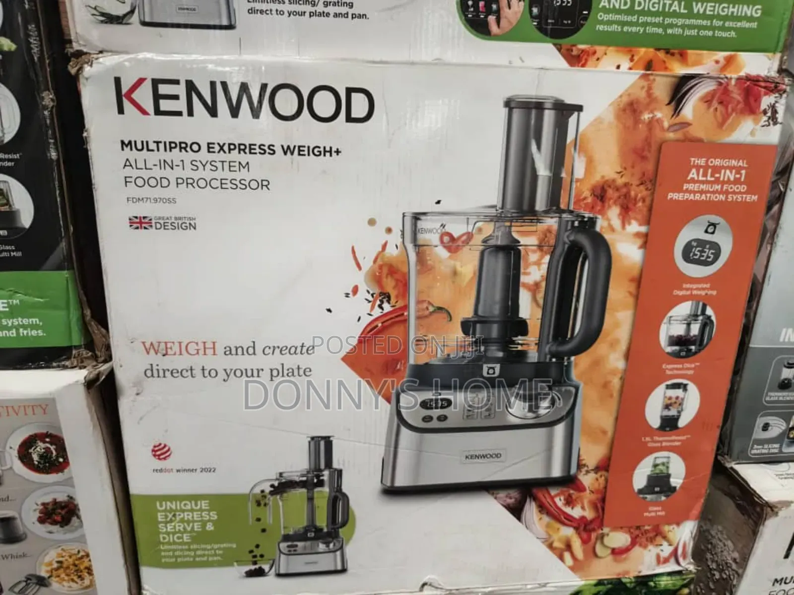 Kenwood Multipro Express Weigh+ All-in-One Food Processor
