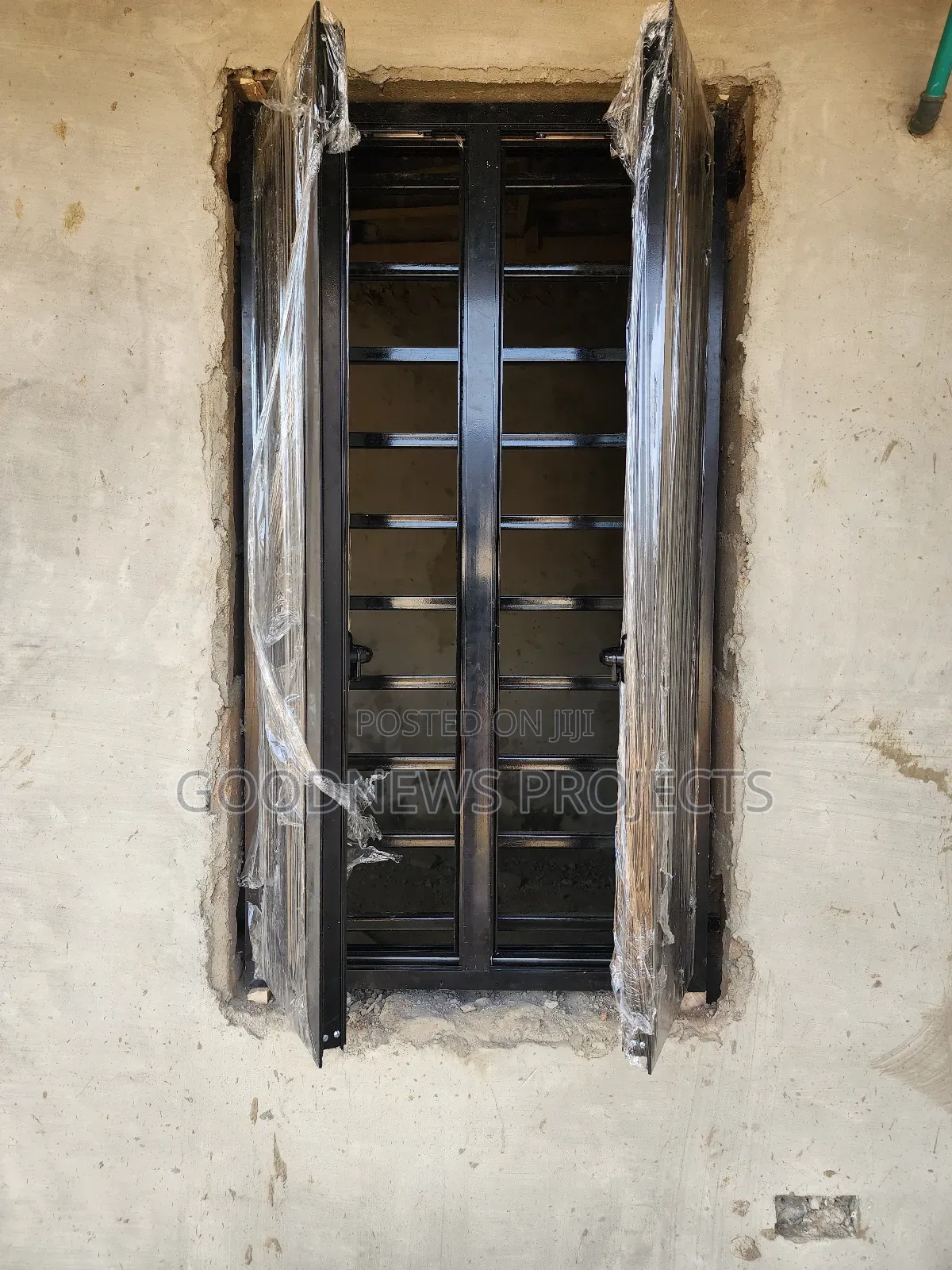 Casement Window With Iron Burglary
