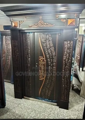 Copper Security Door With Arch