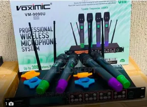 Photo - Voxmic Vm-9090u Wireless Microphone 
4 in 1