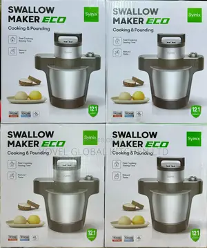Syinix Cook and Pound Swallow Maker