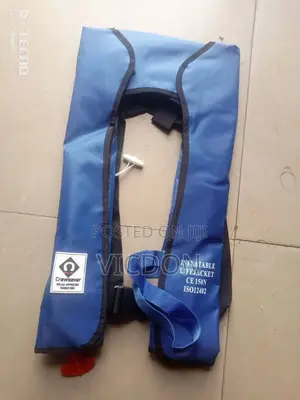 Blue Infatable Life Jacket/ Automatic Life Jacket