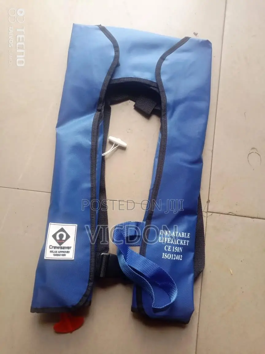 Blue Infatable Life Jacket/ Automatic Life Jacket