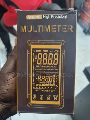 The Packaging For An Aneng 622b Digital Smart Multimeter.