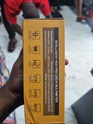 The Packaging For An Aneng 622b Digital Smart Multimeter.
