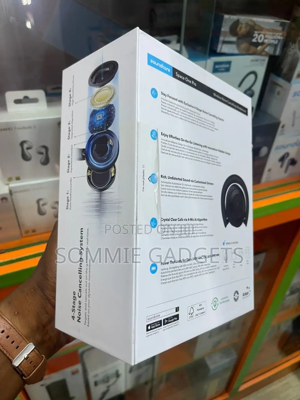 Anker Soundcore Space One Pro Wireless Headset