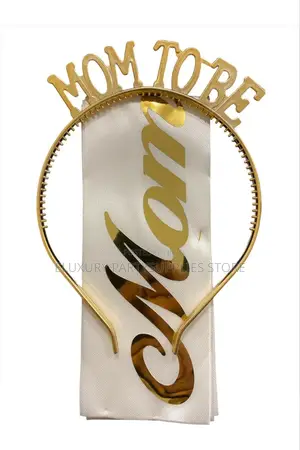 Mom to Be Sash and Crown