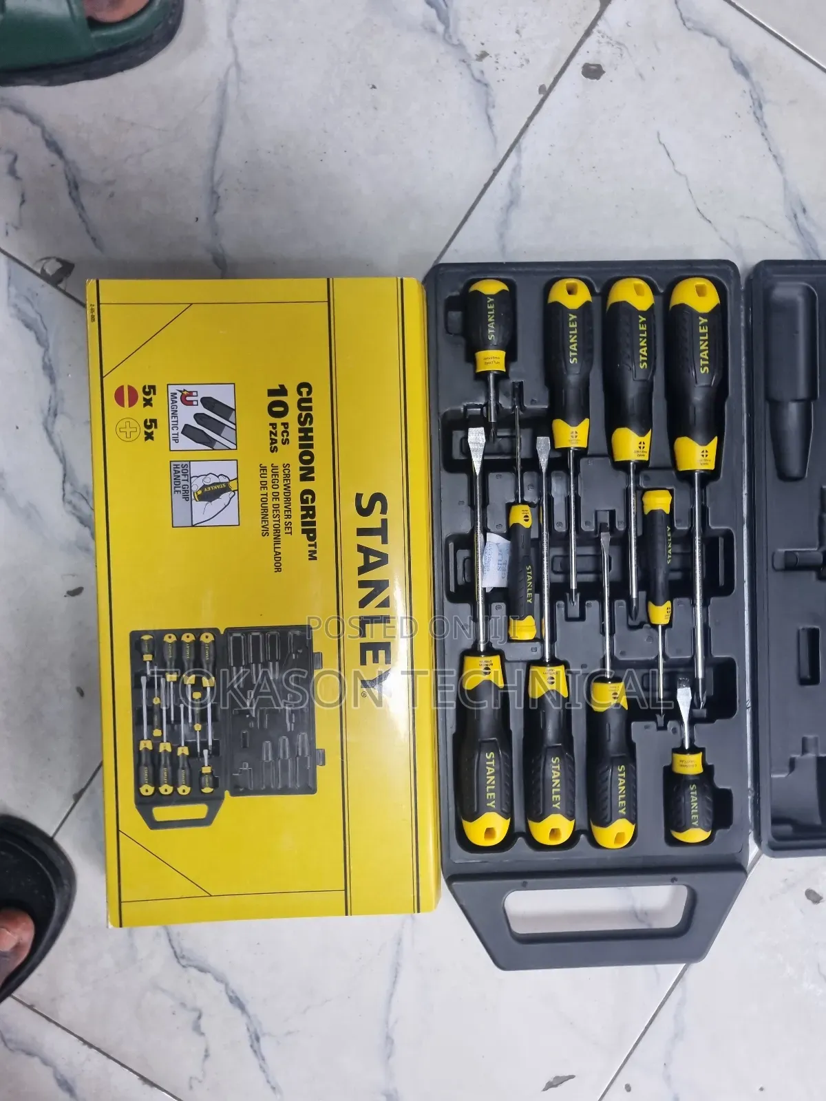 Stanley Cushion Grip Screwdriver Set