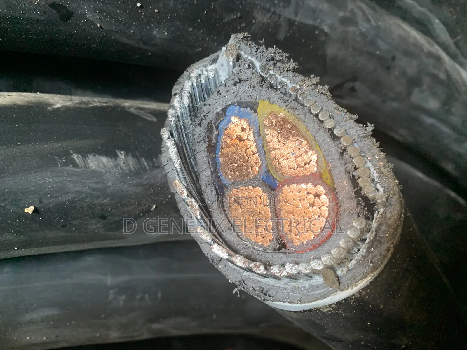 120mm 4core Armored Cable