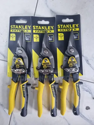 Stanley Fatmax Straight Cut Compound Action Aviation Snips