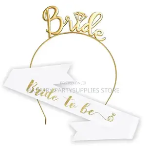 Bride Sash and Tiara